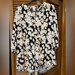 Sew in Love oversized blouse. Size M